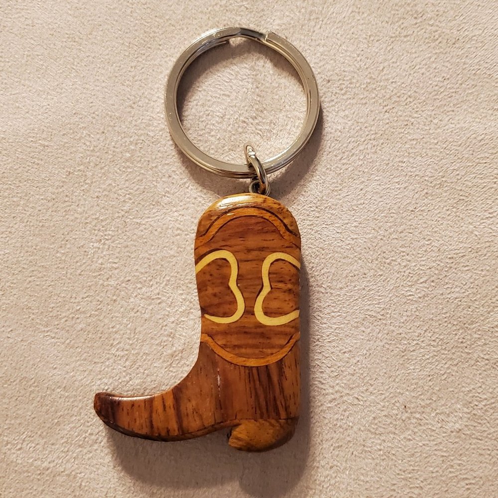 Cowboy Boot Key Chain